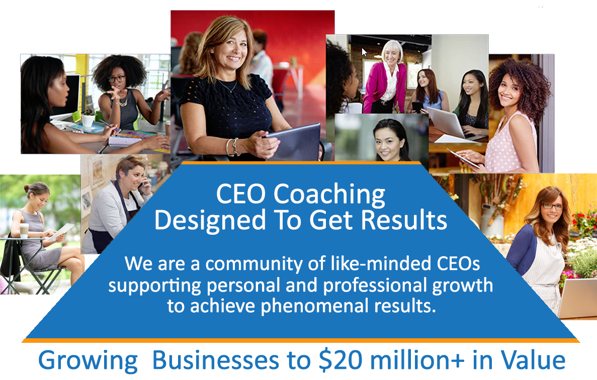CEO Coaching Designed To Get Results.  We are a community of like-minded CEOs supporting personal and professional growth to achieve phenomenal results.  Sales Goals: $1 million up to $20 million+